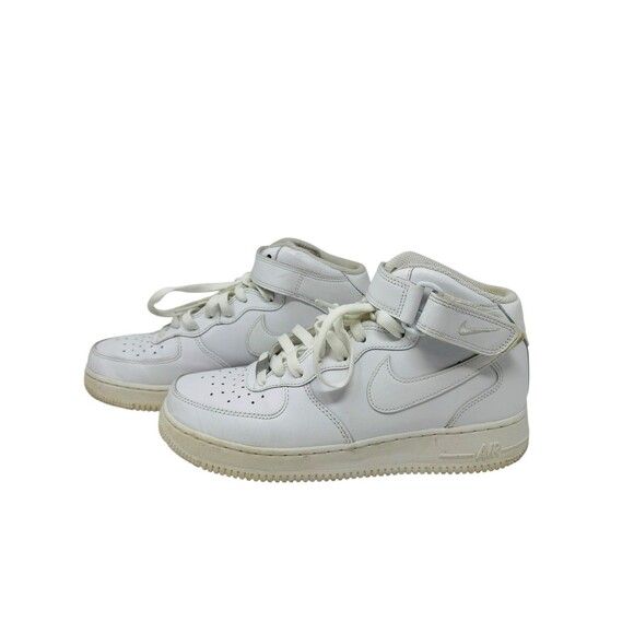 Nike Air Force 1 Mid \'07 CW2289-111 TRIPLE WHITE Men\'s Shoes SIZE 8.5 main image 7